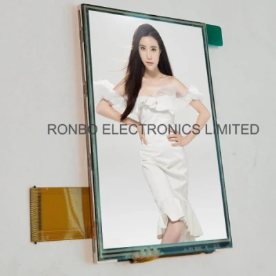 3.5 Inch 320 * 480 Resolution High Luminance Automotive Navigation Resistive Touch LCD Display